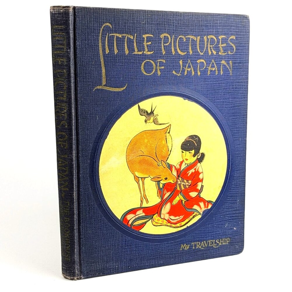 LITTLE PICTURES OF JAPAN vintage illustrated Japanese Poetry Book 1925